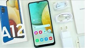 Samsung Galaxy A12 Unboxing, Hands On & First Impressions!