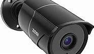 ZOSI 1080p HD-TVI Home Security Camera with Audio Recording,Built-in Microphone,1920TVL 2MP Surveillance Camera with 120ft IR Night Vision,Weatherproof Indoor Outdoor CCTV Bullet Camera