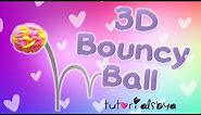 NEW 3D Bouncy Ball MONSTER TAIL Rainbow Loom Tutorial | How To