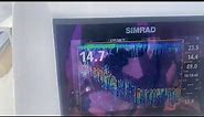 Simrad Active Imaging Transducer on a Simrad Go9 trial