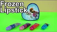 Frozen Lipstick set for children - lip gloss -presentation unboxing