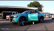 WhipAddict: Dodge Chargers Swervin on Big Rims! 28s, 30s, DUBs, Azara, Wheels, Custom Cars