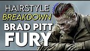 BRAD PITT Haircut From FURY | In-Depth Breakdown & What To Tell Your Barber