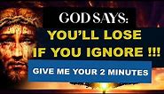 PLEASE DON'T IGNORE THIS PRAYER FROM GOD | Powerful Miracle Prayer To God For Protection & Guidance