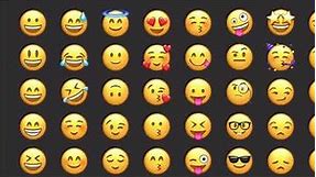 All Apple emojis