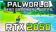 PalWorld | RTX 2050 - Best Settings For 60 FPS [ MSI Thin GF63 ]