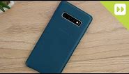 Official Samsung S10 / S10 Plus Genuine Leather Case Review