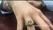 HUGE 7Ct Diamond Men's Ring #MoneyTalkMills