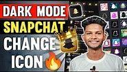 DARK MODE SNAPCHAT ANDROID | SNAPCHAT ICON CHANGER FREE | SNAPCHAT MOD APK | HOW TO USE DARK MODE