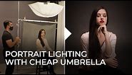 Lighting a Portrait with Cheap Umbrella Modifiers | Master Your Craft