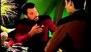 Riker talks to Data about trust