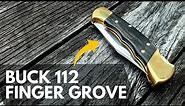 Buck 112 Ranger Finger Groove Classic Folding Knife