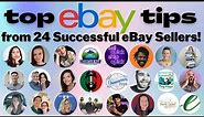 INCREASE EBAY SALES With These eBay Tips from 24 eBay Sellers! Grow Your eBay Business Today!