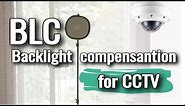 BLC (Backlight Compensation) for security cameras (CCTV Training)