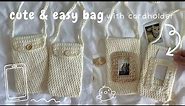 the EASIEST way to crochet a phone bag with cardholder | beginner-friendly tutorial