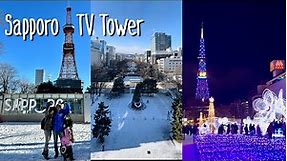 Sapporo TV Tower in Hokkaido Japan