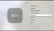 Apple TV Tips - Connecting to a WiFi Network