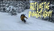 Skiing DEEEP POWDER at Alta Ski Resort in Utah