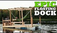 How to build an EPIC Floating Dock | The Brojects