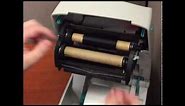 Installing the Ribbon on a Zebra Printer