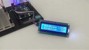 Arduino LCD 16x2 interactive menu + rotary encoder WITH CODE