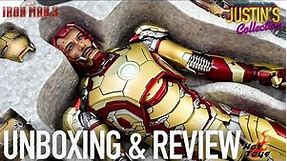 Hot Toys Iron Man MK42 Iron Man 3 Unboxing & Review