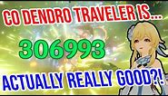 C0 Dendro Traveler is ACTUALLY GOOD?! 4★ Weapon Showcase! Genshin Impact 3.0