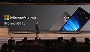 Microsoft announces Lumia 950 and 950 XL smartphones