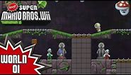 Newer Super Mario Bros. Wii - World 1 (2/2)