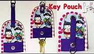DIY key pouch | key holder pouch | Sewing Tutorial