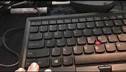Lenovo Thinkpad USB keyboard swap FN and CTRL