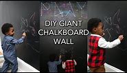 Renter Friendly Chalkboard Wall in Under 30 Minutes!