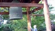 Japanese Shrine Bell in Kyoto