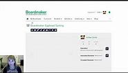 How to find shared Boardmaker 7 activities in the Boardmaker Community