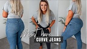 Must Have Curve Friendly Jeans | Best Plus Size Jeans Haul | Louise Henry