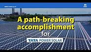 India’s largest floating solar power project of 101.6 MWp in Kayamkulam, Kerala, for NTPC.