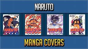NARUTO MANGA COVERS VOL.1~72 END