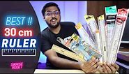 Best 30 cm Scale in India |Classmate precision Scale | Apsara deluxe | Maped | Faber Castell |Omega