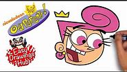 How to draw Wanda from The Fairly OddParents