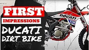 FIRST Look | Ducati Motocross Bike | WHAT DO WE KNOW