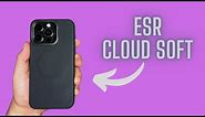 ESR Cloud Soft Case (Halolock) For iPhone 15 Pro Max - BETTER Than The APPLE SILICONE?