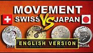 [ ENGLISH ] Japan Vs Swiss Movement ‼ ROLEX 3135 / ETA 2824 / MIYOTA 9015 / NH35A