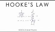 Springs & Hooke's Law - GCSE & A-level Physics (full version)
