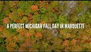 A perfect Michigan fall day in Marquette