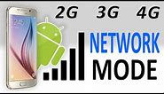 How To Change 2G/3G/4G Only Network Mode On Any Android Smartphone │DROID GEN