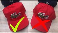 How to spot a fake Lacoste Cap | Real vs Fake | Mens Cap