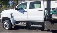 2019 Chevrolet Crew Cab 4x4 6500 Flatbed Tow Truck Rollback Diesel