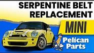 MINI Cooper R50 - R53 Serpentine Belt Replacement