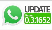 How to Update to WhatsApp Desktop Version 0.3.1652 - Mac
