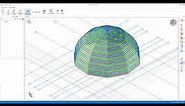 How to Model and Load Steel Domes in ProtaStructure 2022?